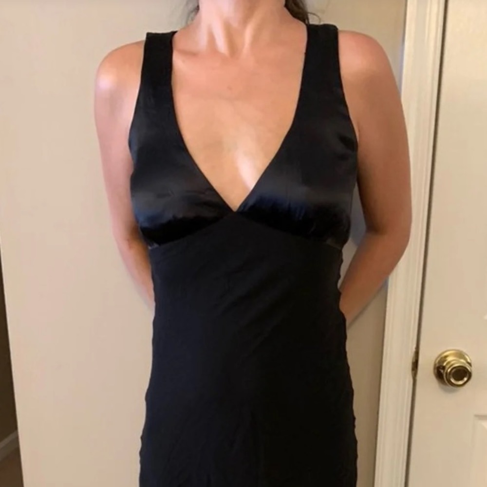 Black Nicole Miller gown